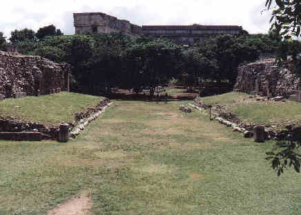 Ballspielplatz in Uxmal