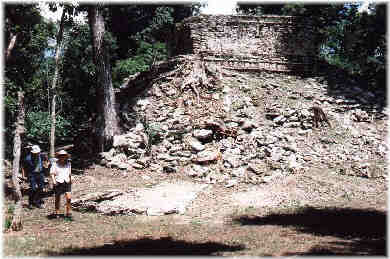 Freigelegter Tempel